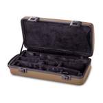 Jakob Winter Bb Clarinet Shaped Case Techleather Caramel Boehm System Product Image