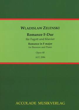 Zelenski, W: Romanze F-Dur F major Op. 40