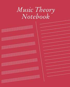 Music Notebook (Red)