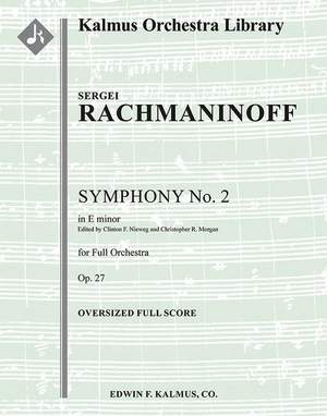Rachmaninoff, Sergei: Symphony No. 2 in E minor, Op. 27