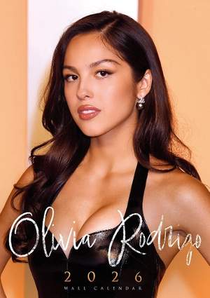 Olivia Rodrigo 2026 Calendar - Calendrier - Calendario