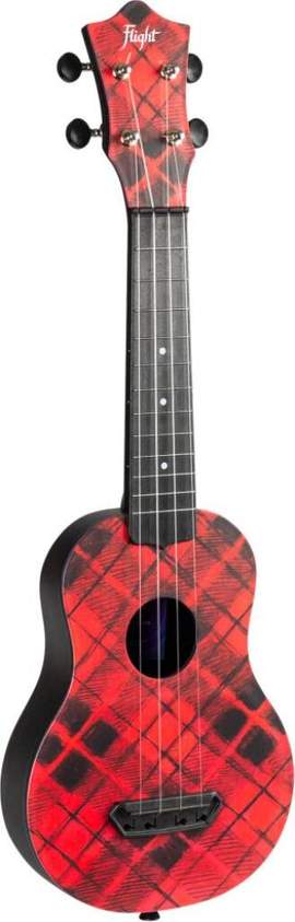Flight Ultra Travel Soprano Ukulele - Plaid