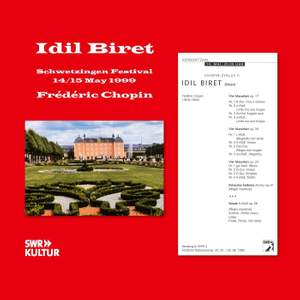 Idil Biret: Chopin 150th Anniversary Concerts - Schwetzingen Festival 14/15 May 1999