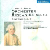 Bach: Sinfonias Wq. 182 & 183