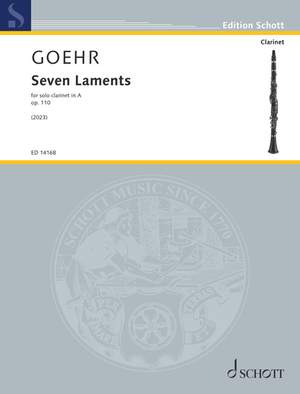 Goehr, A: Seven Laments op. 110