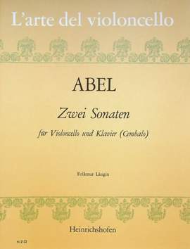 Abel, C F: 2 Sonaten
