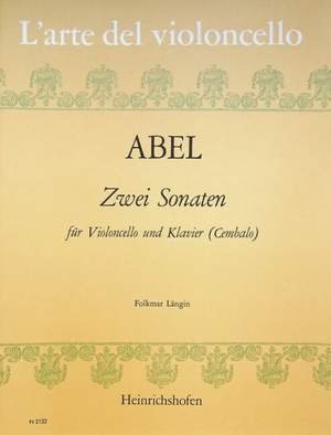 Abel, C F: 2 Sonaten