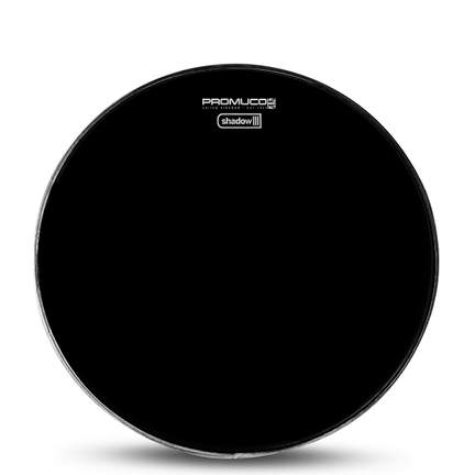 Promuco Shadow Drumhead Black Tom/Snare 14"