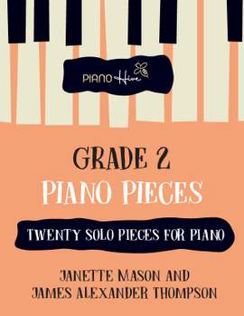 Grade 2 Pieces for Piano: Relaxing & Peaceful Piano Book for Grade 2 Level