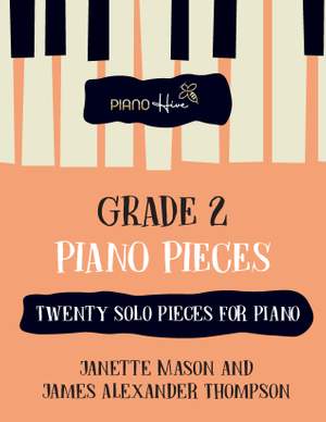 Grade 2 Pieces for Piano: Relaxing & Peaceful Piano Book for Grade 2 Level