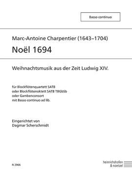 Charpentier, M: Noël 1694