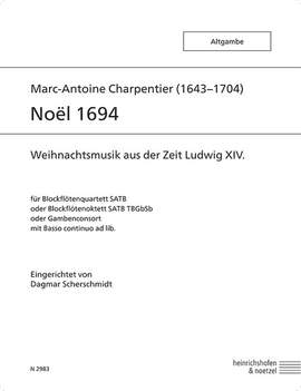 Charpentier, M: Noël 1694