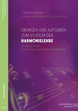 Kaluza, G: Übungen und Aufgaben zum Studium der Harmonielehre