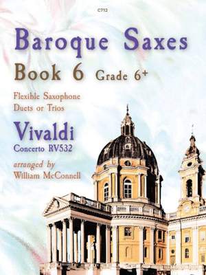 Antonio Vivaldi: Baroque Saxes: Book 6