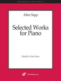 Allen Sapp: Selected Works for Piano