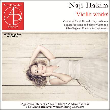 Naji Hakim: Works for violin