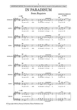 Briggs, Kerensa: In paradisum (from Requiem)