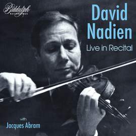 David Nadien: Live in Recital