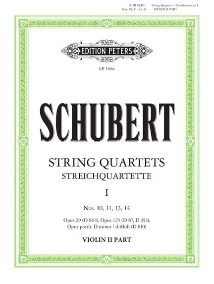 Franz Schubert: String Quartets Complete Band I