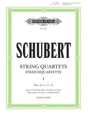 Franz Schubert: String Quartets Complete Band I