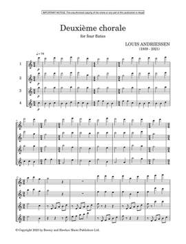 Andriessen, Louis: Deuxième chorale