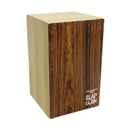 Percussion Plus Natural Slap Cajon - Rosewood veneer