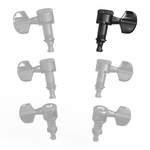 D'Addario Auto-Trim Locking Tuning Machine, Single Treble Side Machine, Black Product Image