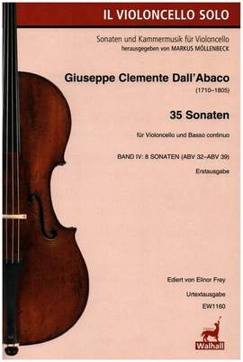 Dall'Abaco, J C F: 35 Sonaten Band 4 (ABV 32-39)