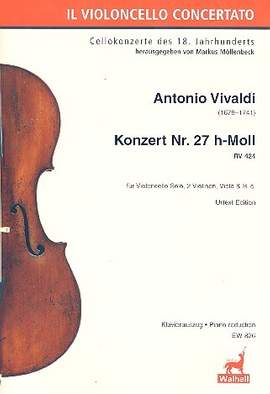 Vivaldi, A: Konzert h-Moll Nr.27 RV424