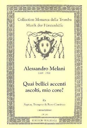 Melani, A: Quai bellici accenti