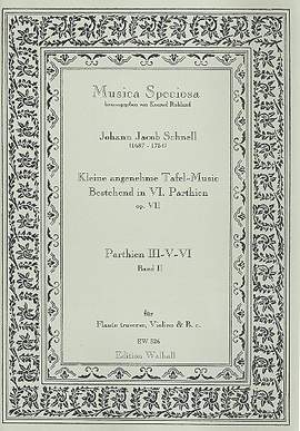 Schnell, J J: Kleine angenehme Tafelmusik op.7 Bd.2 (Nr.3-5)