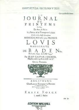 Fischer, J C F: Journal du printems 1