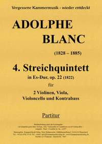 Blanc, A: Quintett Es-Dur Nr.4 op.22