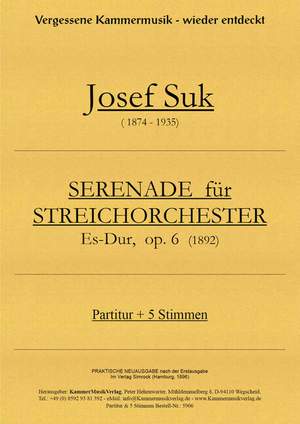 Suk, J: Serenade Es-Dur op.6