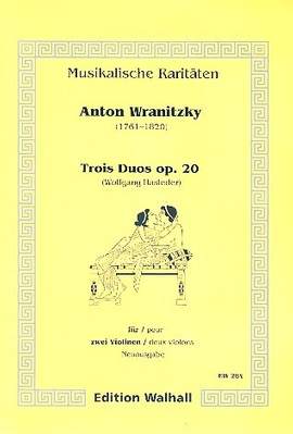 Vranitzky, A: 3 Duos op.20