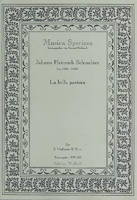 Schmelzer, J H: La bella pastora