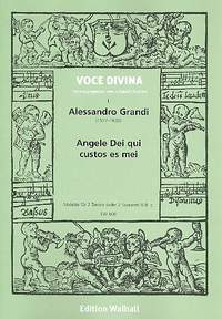 Grandi, A: Angele Dei qui custos es mei