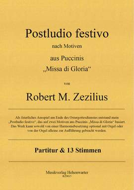 Zezilius, R M: Postludio festivo