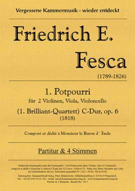 Fesca, F E: Potpourri C-Dur