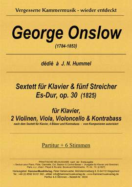 Onslow, G: Sextett Es-Dur op.30