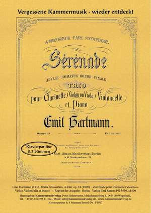 Hartmann, E: Sérénade A-Dur op.24