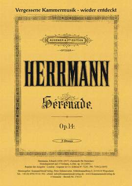 Herrmann, E: Serenade A-Dur op.14