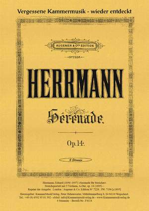 Herrmann, E: Serenade A-Dur op.14