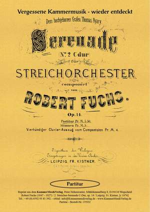 Fuchs, R: Serenade C-Dur Nr.2 op.14