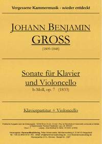 Groß, J B: Sonate h-Moll, op.7 (1833)