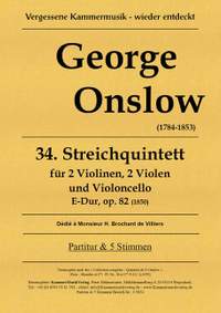 Onslow, G: Quintett E-Dur Nr.34 op.82