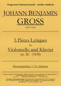 Groß, J B: 5 Pièces lyriques op.26