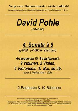 Pohle, D: Sonata à 6 g-Moll Nr.4