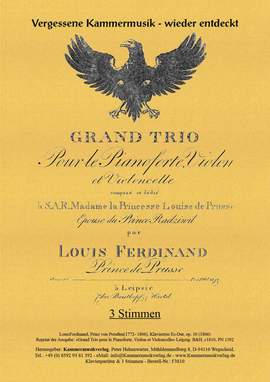 Preußen, L F v: Grand Trio Es-Dur op.10