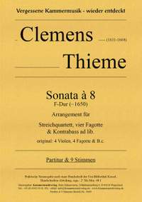 Thieme, C: Sonata à 8 F-Dur (~1650)